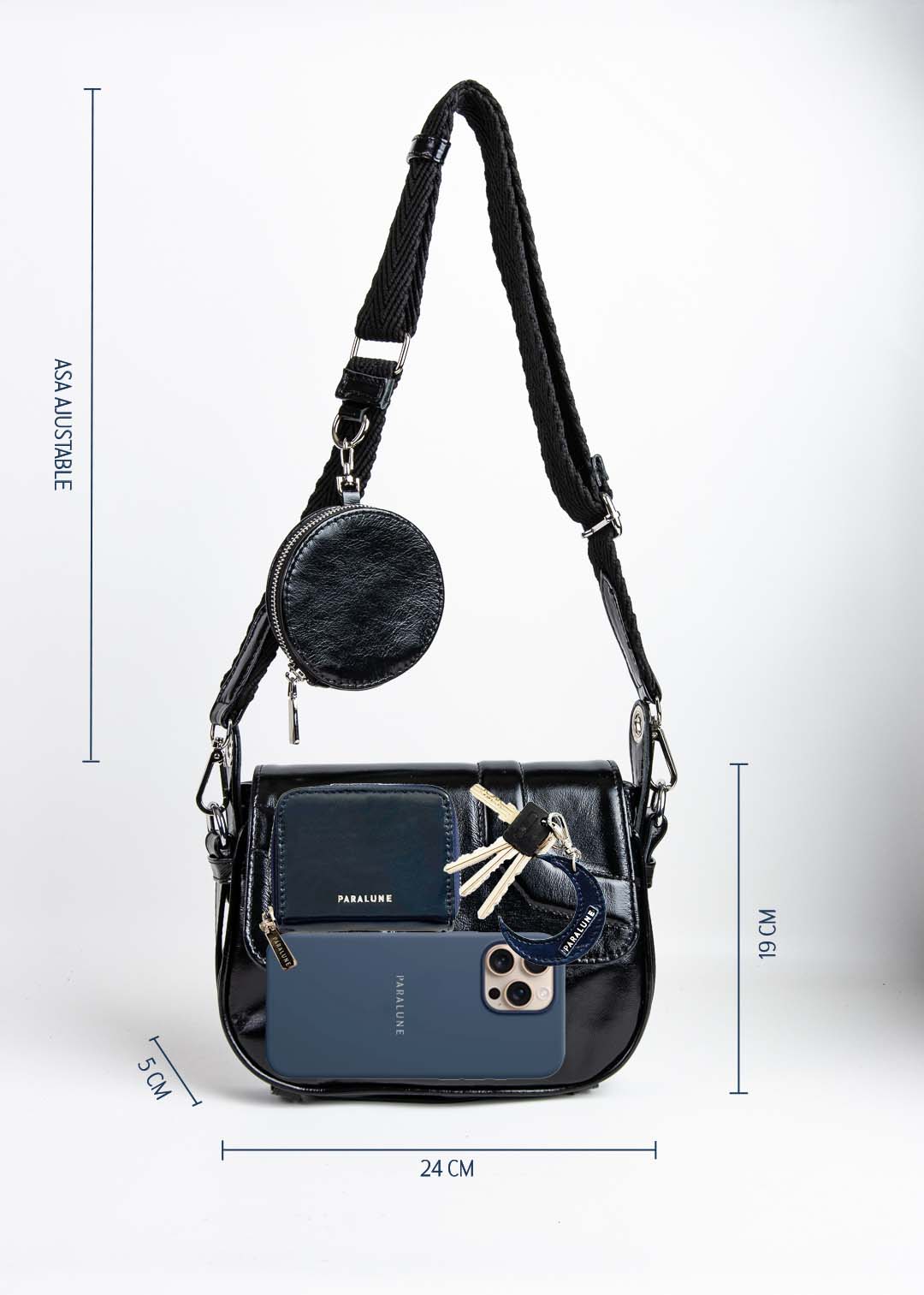 Crescente Bag Black